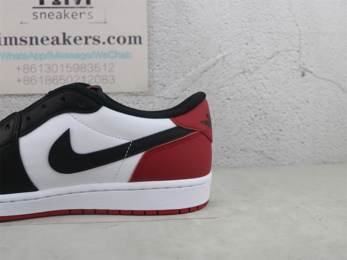 LJR Batch Air Jordan 1 Retro Low OG Black Toe CZ0790-106